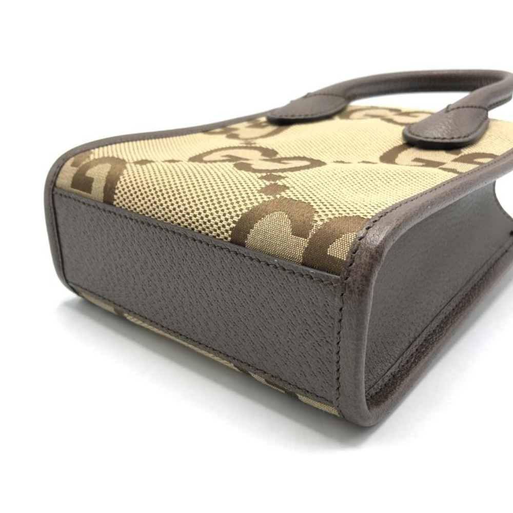 GUCCI bag Brown Jumbo GG canvas - Picture 4 of 10
